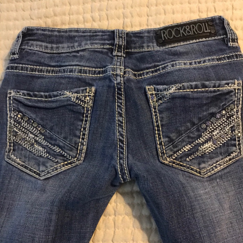 Rock and roll cowgirl jeans